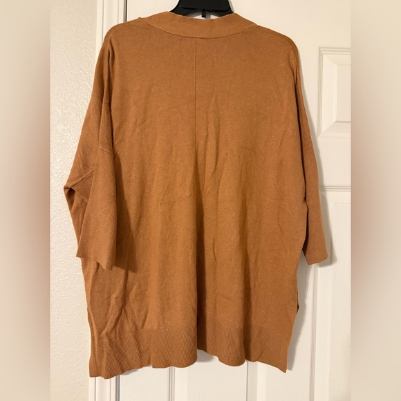 Ann Taylor Factory Tan V-Neck Tunic - Picture 3 of 3
